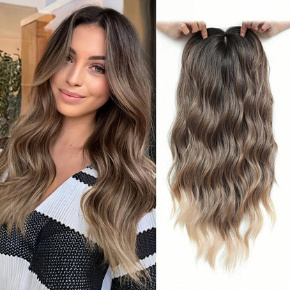 ⚡Free Shipping –🌷2026 New Lightweight & Breathable Wavy Hair Topper